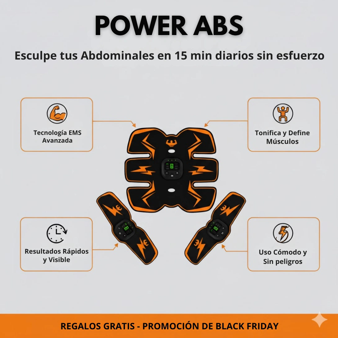 Power ABS- Electro Estimulador para bajar de Talla